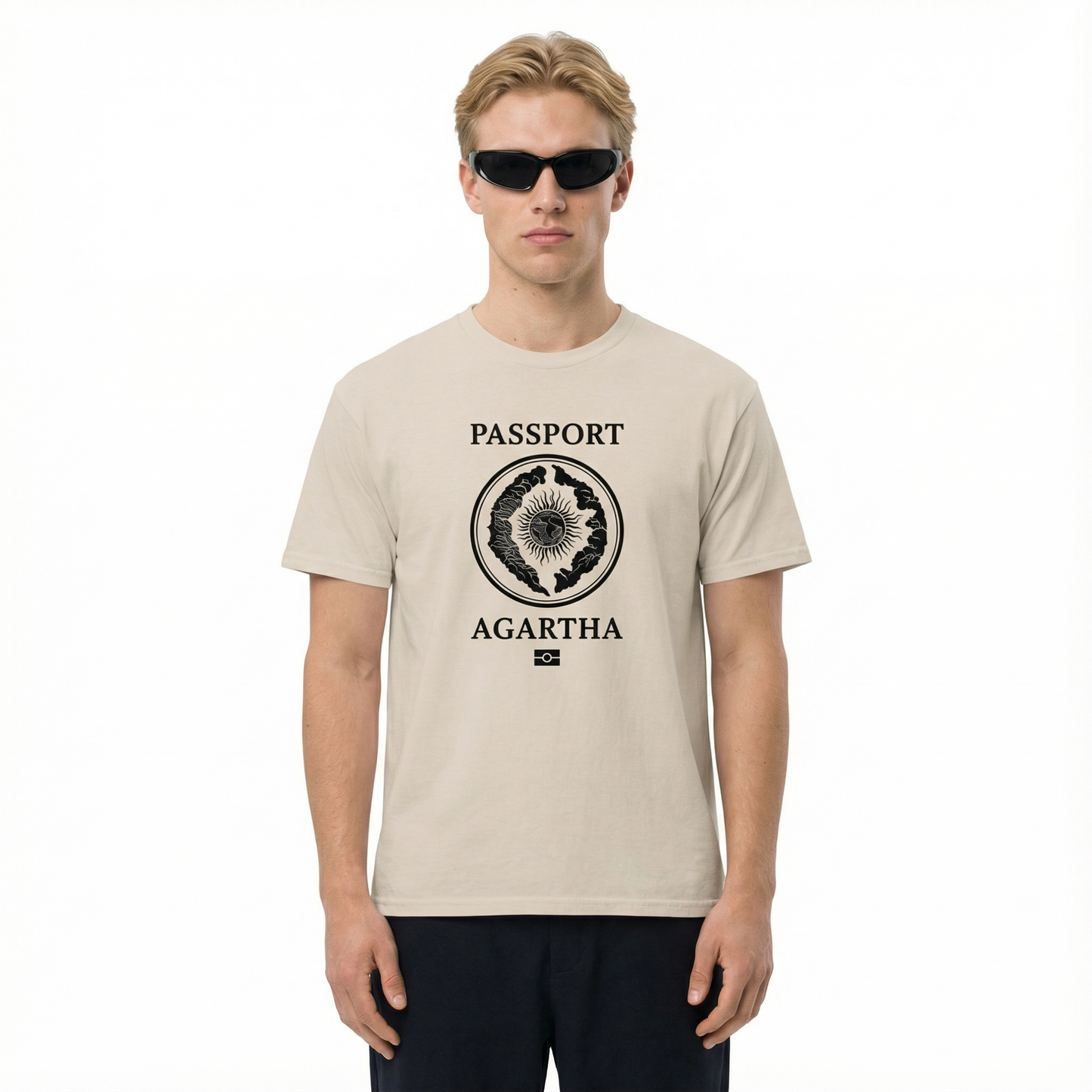 "AGARTHA PASSPORT" TSHIRT