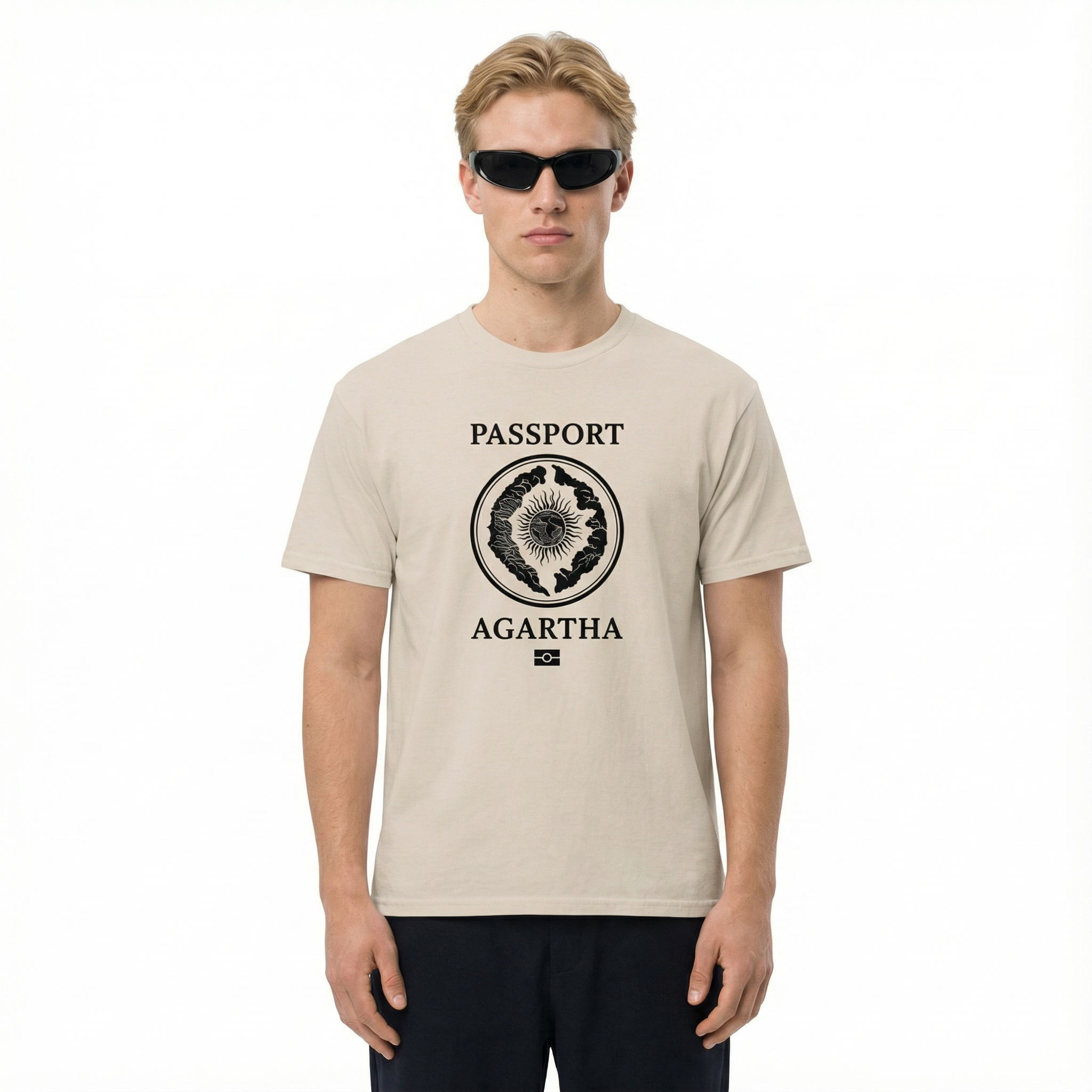 "AGARTHA PASSPORT" TSHIRT